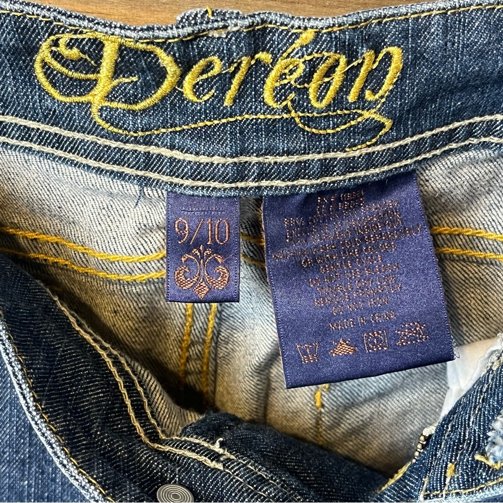 Dereon Straight Jeans women’s color blue. Size. 9/10 - Picture 7 of 14